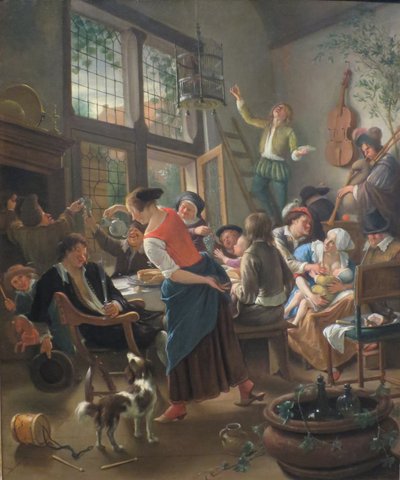 Festive Family Meal by Jan Havickszoon Steen